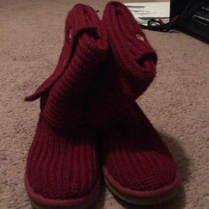 Red Women’s Classic Cardy UGG